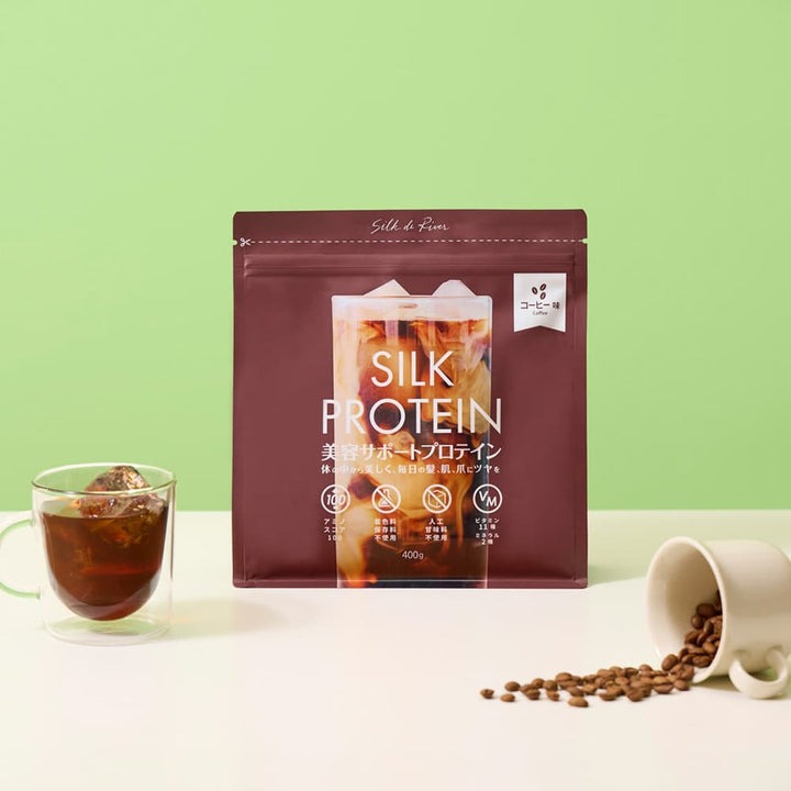 シルクドリバー　プロテイン無添加 SILK PROTEIN コーヒー味 2袋 シルクプロテイン (コーヒー風味) | シルクドリバー公式オンラインショップ